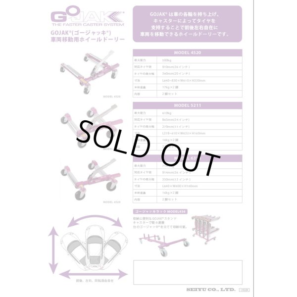 画像4: ＧＯＪＡＫ®|ゴージャッキ®|ＭＯＤＥＬ５２11【R】(2ピース)|ZENDEX (4)