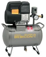 画像: 0.2LE-8SBA|日立BEBICON|無給油式|レシプロ0.2kw|単相100V|【送料無料】［202310］