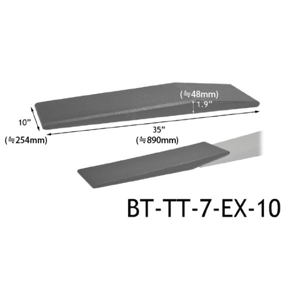 画像1: 【Raceramps（レースランプ）】BT-TT-7-EX-10 Extender ローダースロープエクステンション　［202312］ (1)