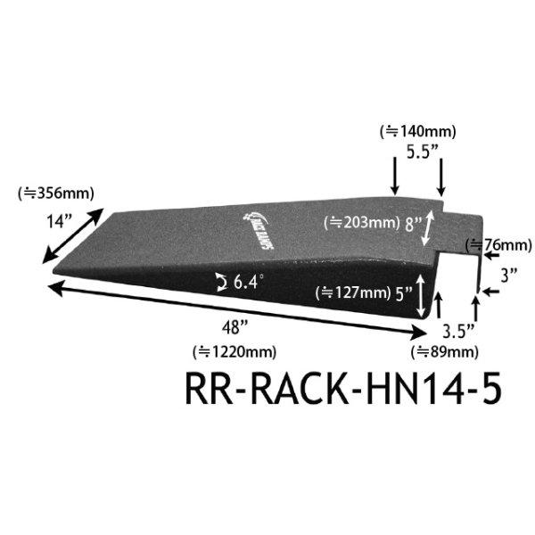 画像1: 【Raceramps（レースランプ）】RR-RACK-HN14-5 フックスロープ　［202312］ (1)