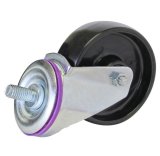 画像: *ゴージャッキ Gojak　保守部品　4145-3 3" Caster Assembly - Violet Ring (2nd Gen)