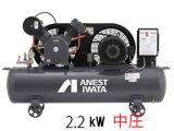 画像: ■TLP22EG-14M5/M6|アネスト岩田|給油式|レシプロ2.2kw|三相200Ｖ|【送料無料】［202401］