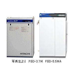 画像1: PBD-3.7MNB5/6|日立BEBICON|給油式|レシプロ3.7kw|三相200V|【送料無料】［202310］ (1)